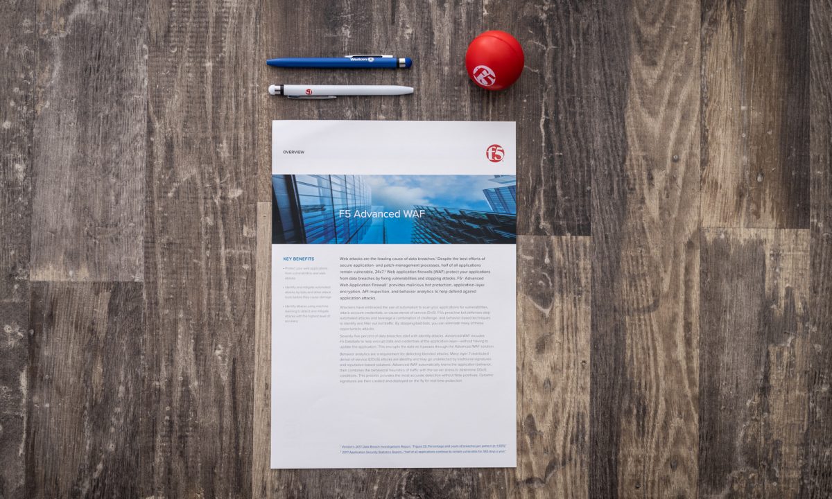 Westcon / f5 - design gráfico